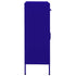 Lady Jillian -  Storage Cabinet Navy Blue 80x35x101,5 cm Steel - Model 2